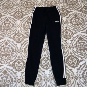 NWOT Adidas 3 Stripes essentials sweats